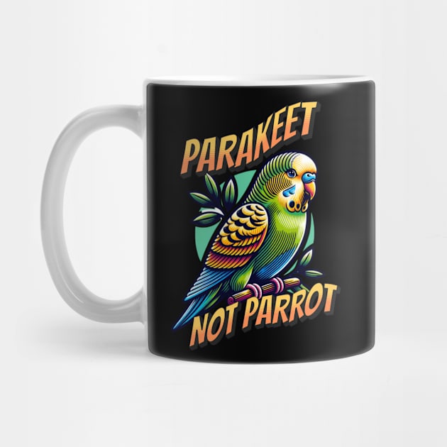 Parakeet, not Parrot by Bellinna